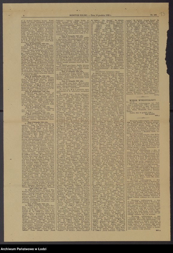 Obraz 15 z jednostki "Moszek Garncarz, Minil Garncarz- sprzedaż wyrobów włókienniczych"