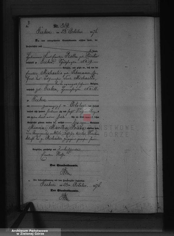 image.from.unit.number "Geburts-Neben-Register, Band III von No 812 bis No 980"