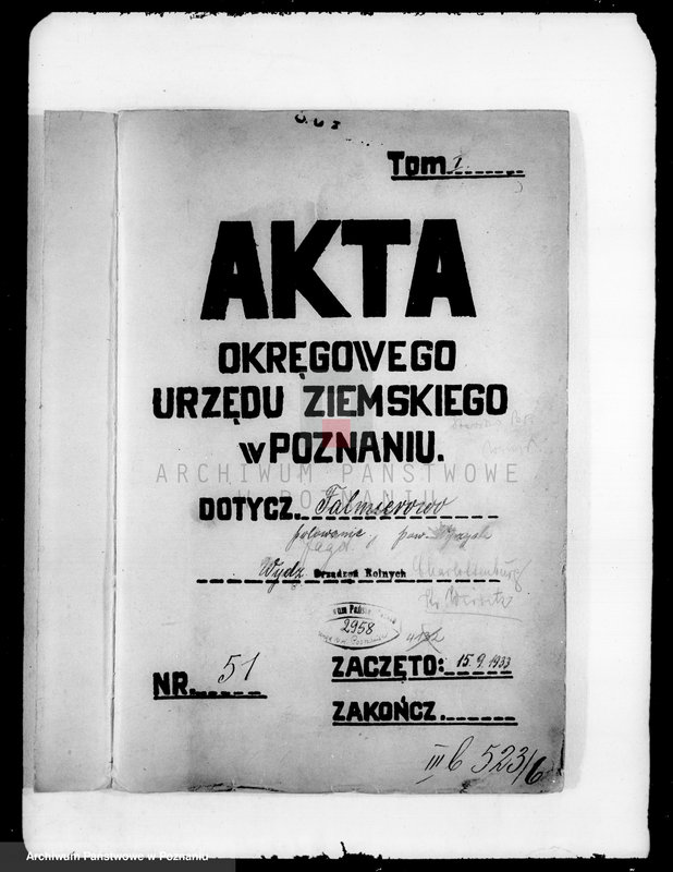 Obraz 4 z jednostki "Majątek Falmierowo powiatu wyrzyskiego polowanie"