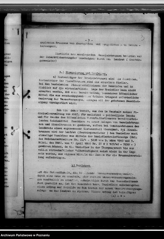 Obraz 7 z jednostki "Hygienische Verhältnisse der Ansiedlungsdörfer für Umsiedler aus Galizien. Bekämpfung der Tuberkulose"