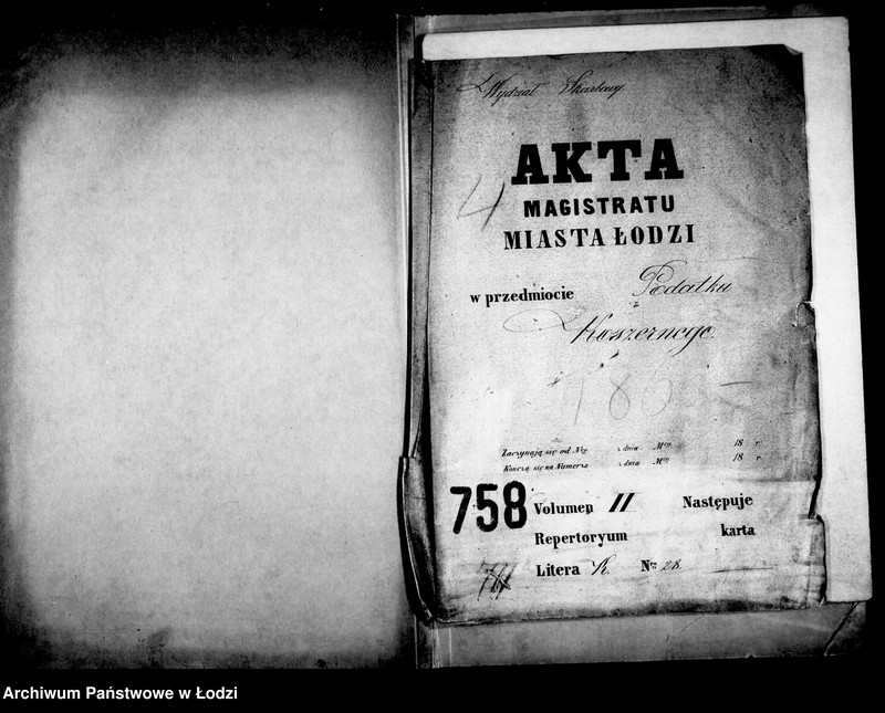 Obraz 5 z jednostki "Akta tyczące się podatku koszernego"