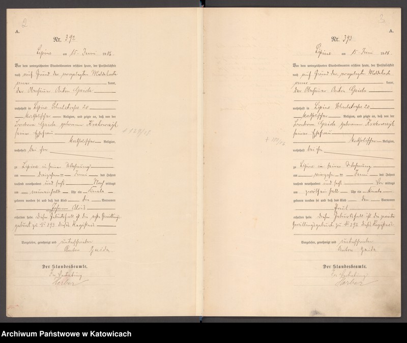 image.from.unit.number "Księga urodzeń T. II nr 391-776"