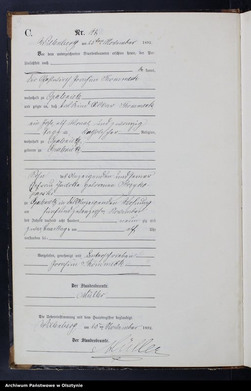 image.from.unit.number "Sterbe-Neben-Register T.II Nr 196 - 223"