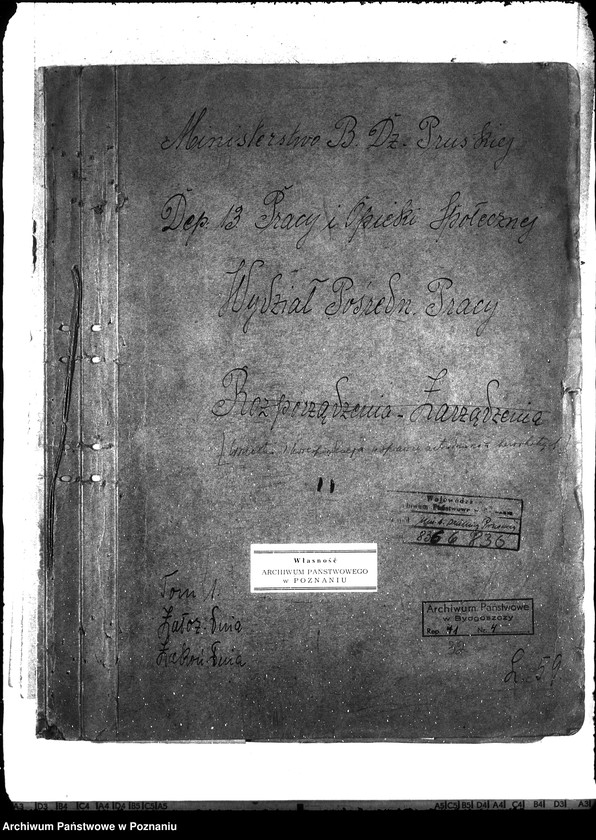 Obraz 4 z jednostki "[Wnioski i korespondencja w sprawie zatrudnienia bezrobotnych]"