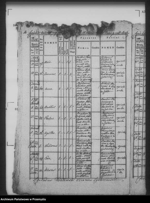 image.from.unit.number "[Kopie ksiąg metrykalnych parafii Żużel z filią Cebłów (dekanat Bełz)]"