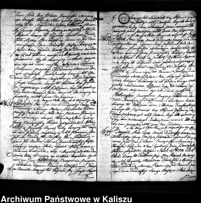 image.from.unit.number "Akta cywilne urodzenia, zaślubienia i zejścia"