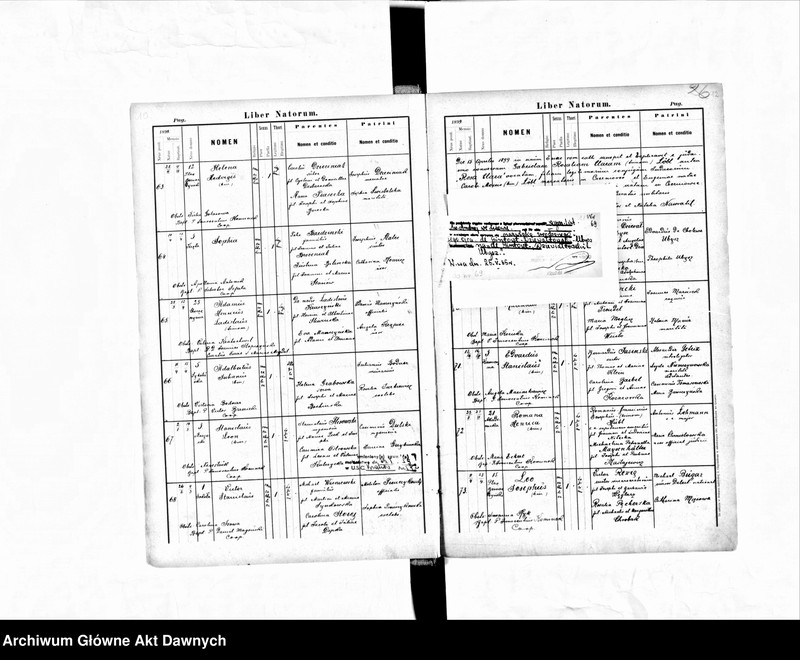 image.from.unit.number "Parafia: Lwów, parafia św. Andrzeja. Dekanat: Lwów. Księga metrykalna urodzeń, ślubów i zgonów dla całej parafii."