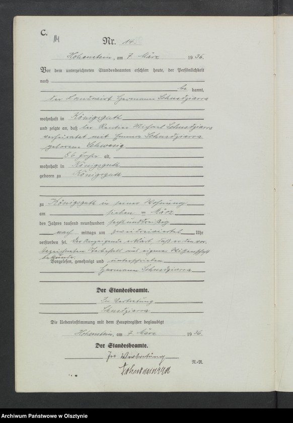 image.from.unit.number "Sterbe-Neben-Register Nr 1-83"