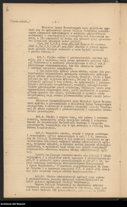 image.from.unit.number "Instrukcja służbowa dla Policji Państwowej"