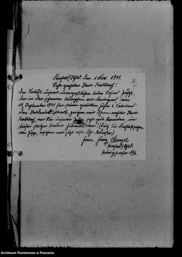 Obraz 11 z jednostki "Feldpost (korespondencja z żołnierzami)"