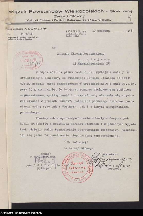 Obraz 7 z jednostki "Chodzież - akta delegata powiatowego."