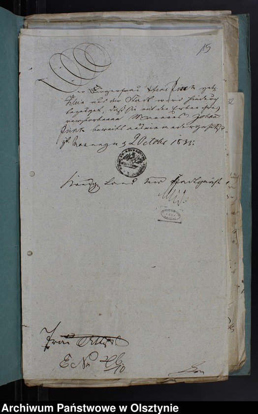 image.from.unit.number "Proclamations-Atteste und gerichtl. Heirats-Consense zu Copulationen im Kirchspiel Mohrungen"