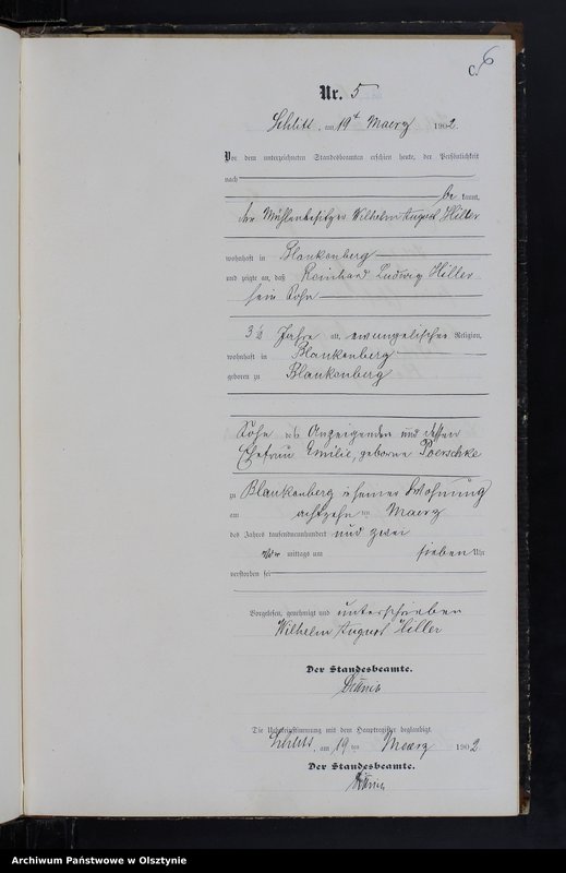 image.from.unit.number "Sterbe-Neben-Register Nr 1 - 14"