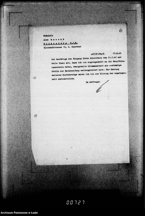 Obraz 14 z jednostki "Pachtverträge [nieruchomości w Pabianicach]"