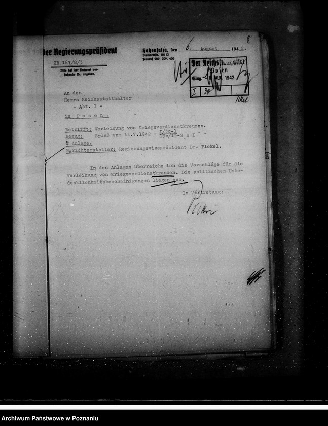 Obraz 12 z jednostki "Kriegsverdienskreuze- öffentlicher Dienst"