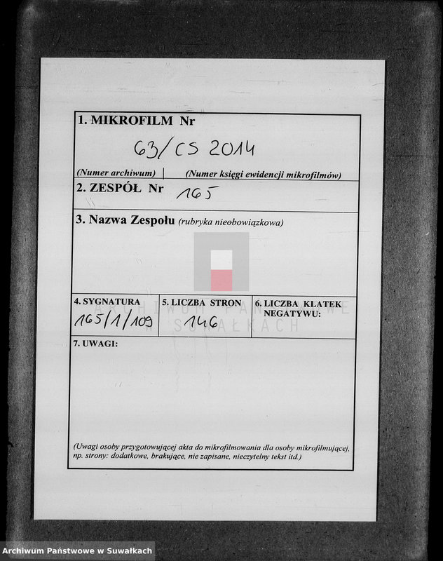 image.from.unit.number "[Księga akt małżeństw wyznania rzymskokatolickiego parafii w Suwałkach]"
