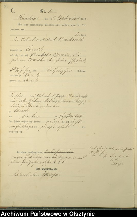 image.from.unit.number "Sterbe-Haupt-Register Nr 1 - 11"