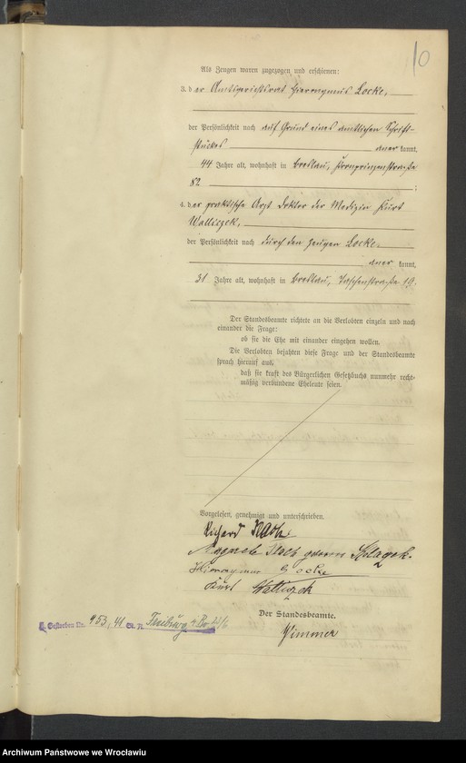 image.from.unit.number "Heiraths-Haupt-Register Breslau IV 1900 Band 2"