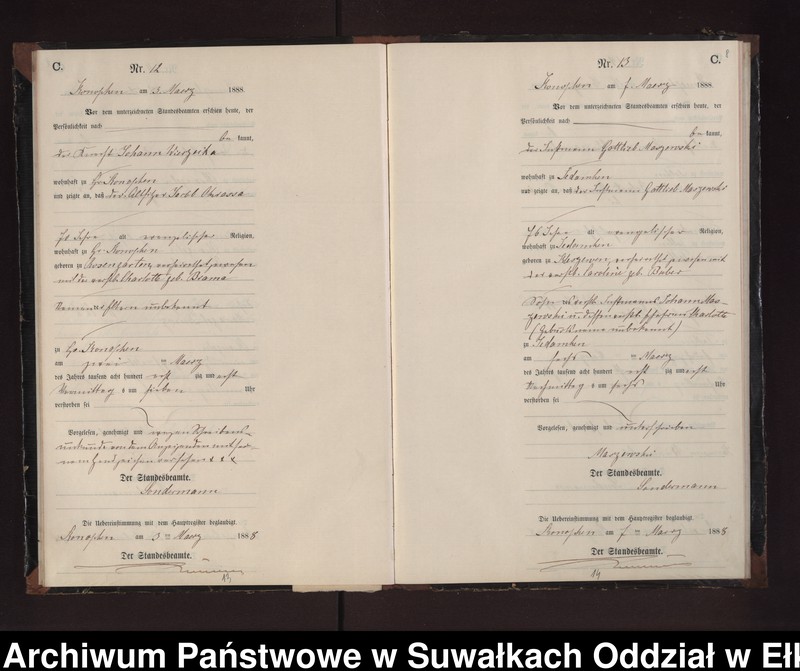 image.from.unit.number "Sterbe-Neben-Register des Preussischen Standes-Amtes Gr. Konopken Kreis Loetzen"