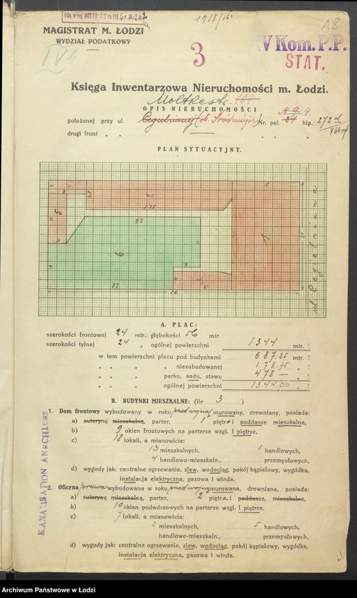 image.from.unit.number "Księga inwentarzowa nieruchomości m. Łodzi ul. Więckowskiego"