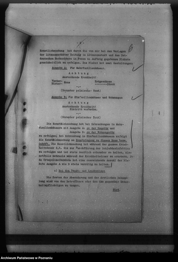 Obraz 11 z jednostki "Bekämpfung ansteckender Krankheiten"