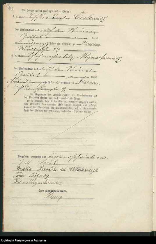 Obraz 13 z jednostki "Księga małżeństw t. I"