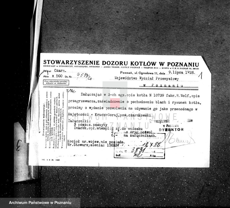 Obraz 5 z jednostki "Przenośny kocioł parowy - w maj. Krucz - Goraj pow czarnkowski"