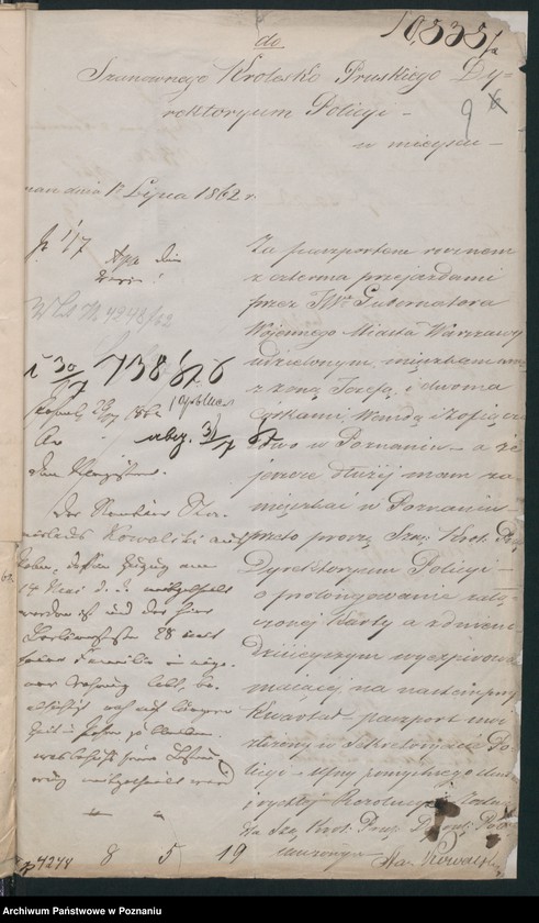 Obraz 12 z jednostki "A. betr. Stanislaus von Wierusz-Kowalski"