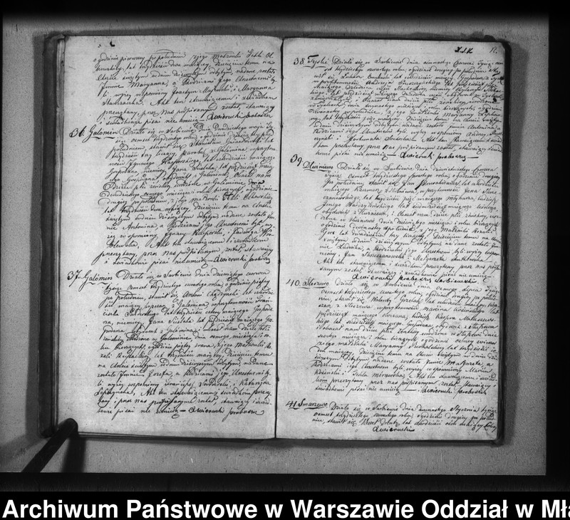 image.from.unit.number "Akta urodzeń, małżeństw i zgonów"