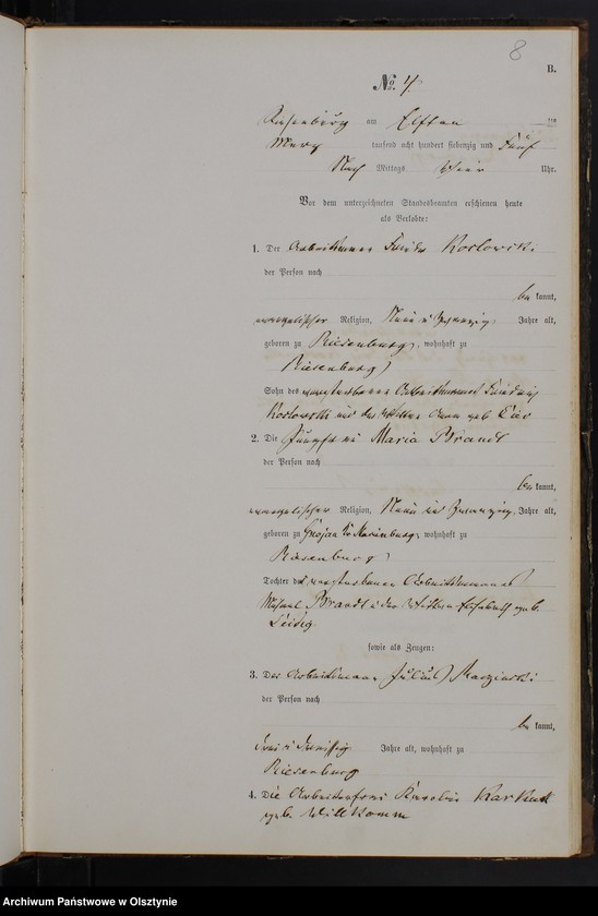 image.from.unit.number "Heiraths-Neben-Register Nr 1 - 38"