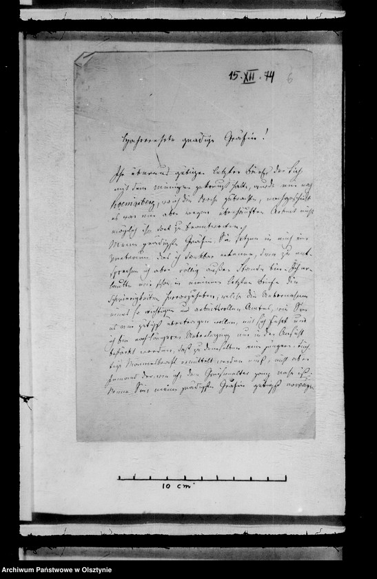 image.from.unit.number "/Briefe der Gfen v. Kanitz- Podangen an Anna Gfin Lehndorff geb. Gfin Hahn/"