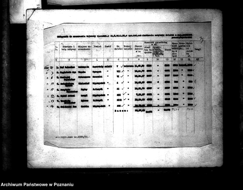 Obraz 8 z jednostki "Majątek Rozbitek powiatu międzychodzkiego zatwierdzenie projektu parcelacyjnego"