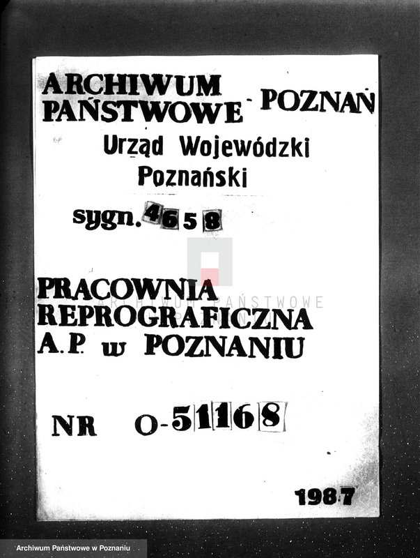 Obraz 1 z jednostki "Budowa rzeźni dla Komunalnej Kasy Oszczędnościowej w Lwówku, pow. Nowy Tomyśl"