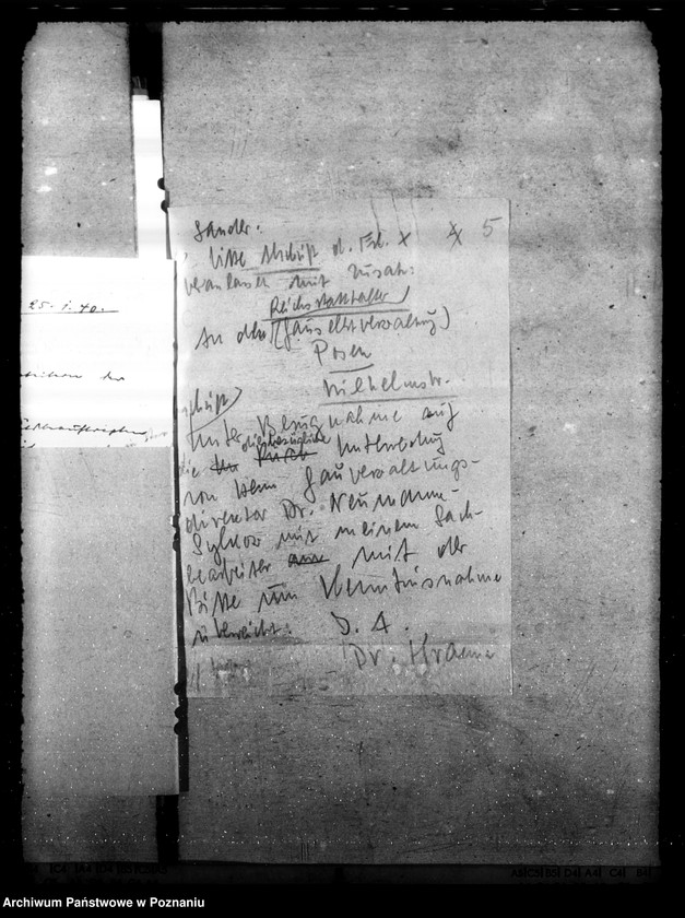 Obraz 10 z jednostki "Zuweisung beschlagnahmter Grundstücke. Schulgrundstück. Liquidierung der polnischen Schulvereine. Sommerkolonie- Komitee"