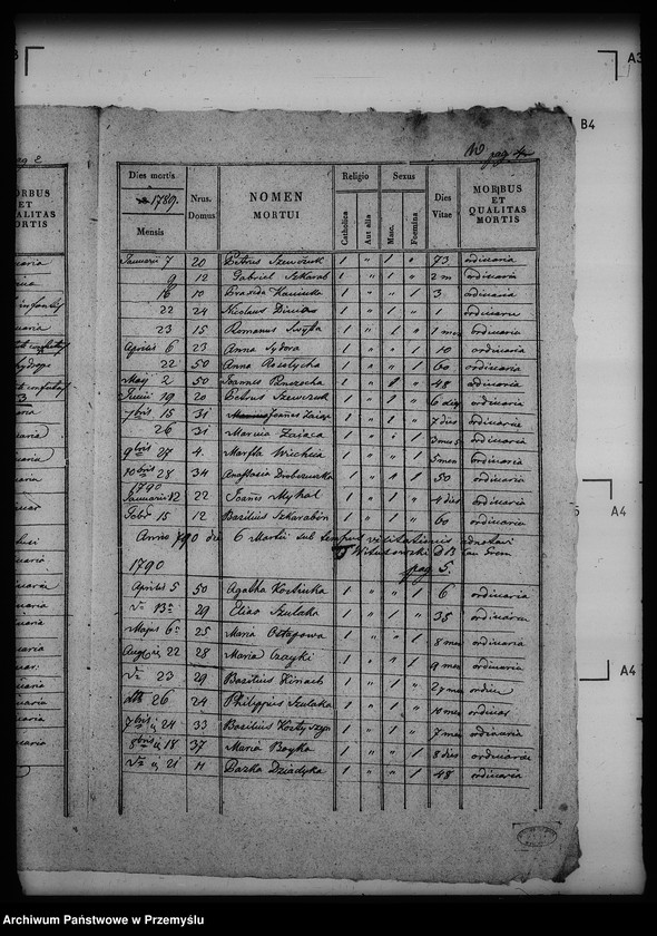 Obraz 15 z jednostki "[Kopie ksiąg metrykalnych parafii Szmitków z filiami Moszków, Sawczyn (dekanat Bełz)]"