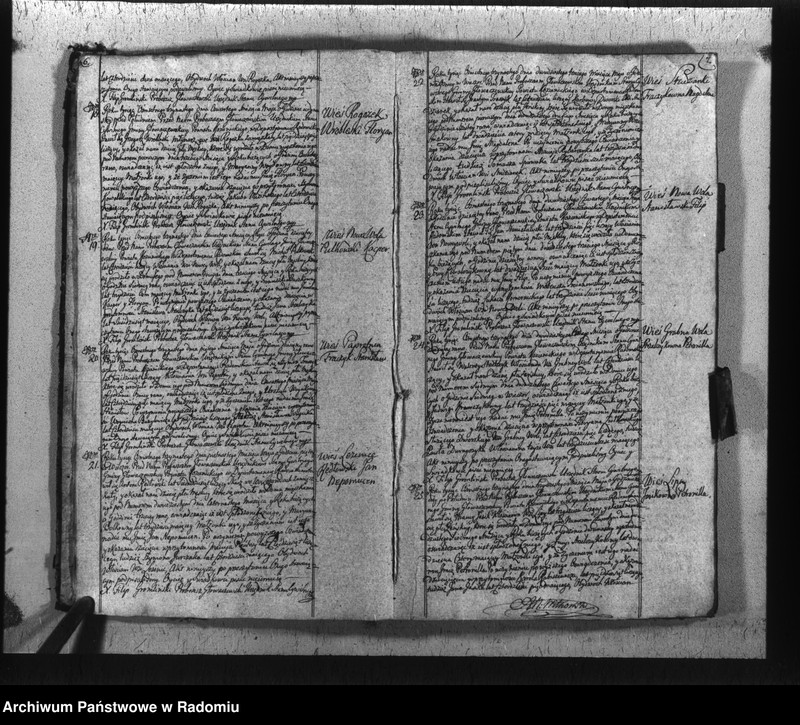 image.from.unit.number "Księga urzędnika stanu cywilnego parafii y miasta Głowaczewa do zapisywania wszelkich aktów na rok 1813"