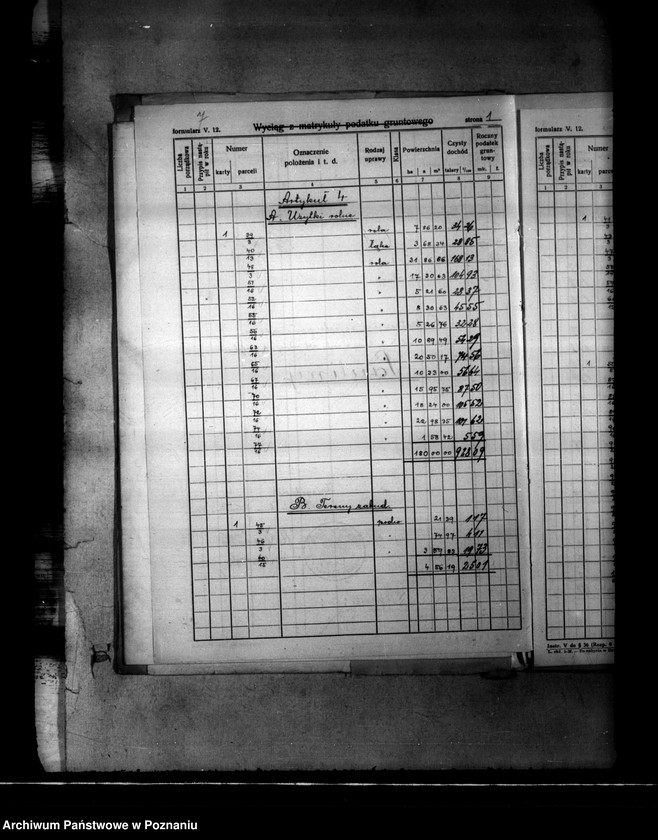 image.from.unit.number "Rejestr pomiarowy wyłączeń z art. 4 ustawy o wykonaniu reformy rolnej majątku Pauliny powiatu bydgoskiego"