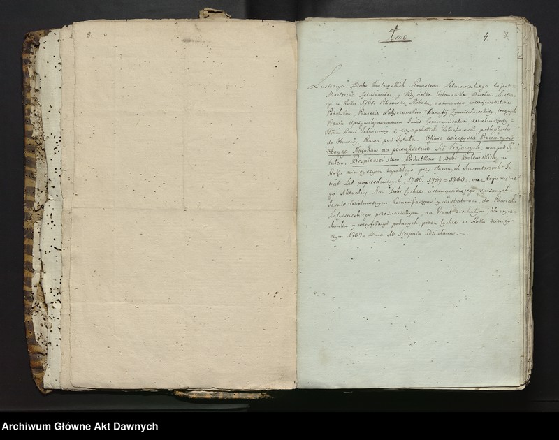 image.from.unit.number ""Offiara z Dobr Krolewskich w Woiewodztwie Podolskim Powiecie Latyczowskim prawem emfiteutycznym y Dożywotnim posiadanych (...) Roku 1789.""