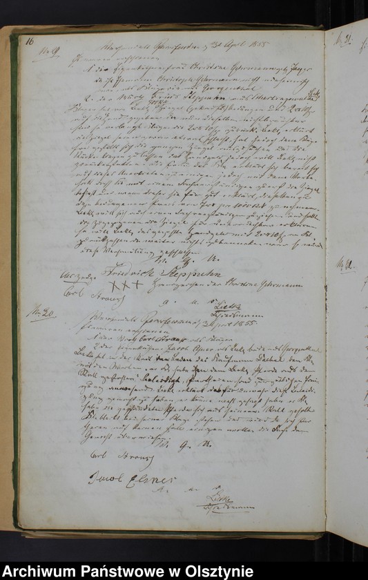 image.from.unit.number "Protocoll-Buch von dem ländliche Kirchspiels Mohrungen"