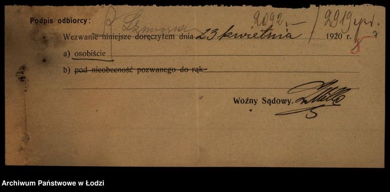 Obraz 9 z jednostki "„Bracia Szmuszkowicz”- sprzedaż i fabrykacja towarów manufakturowych"