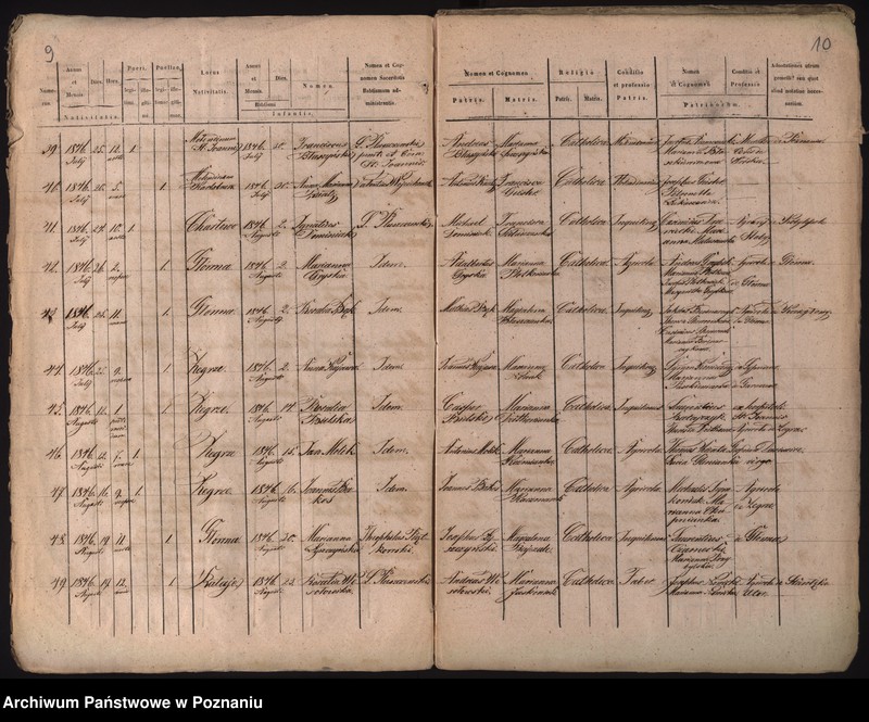 Obraz 7 z jednostki "Księga urodzeń, małżeństw i zgonów"