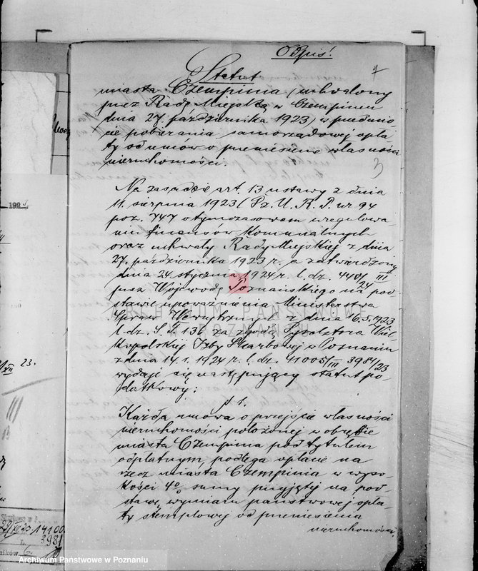 Obraz 7 z jednostki "Podatki Komunalne miasta Czempinia"