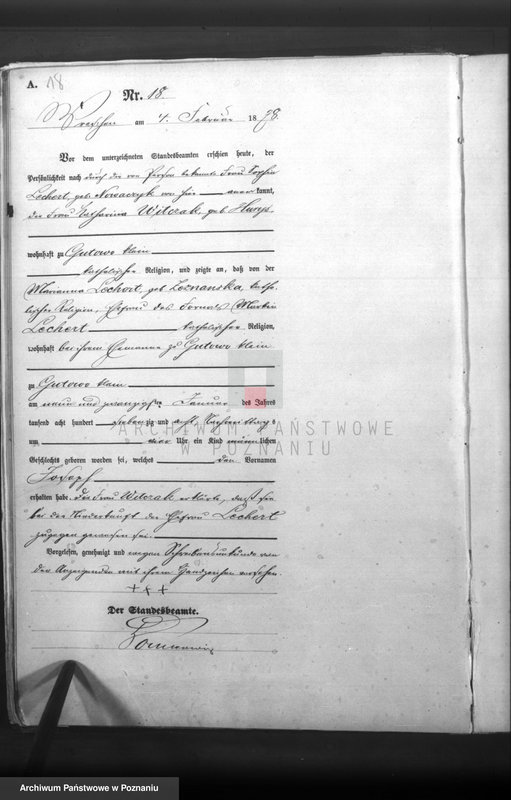 Obraz 19 z jednostki "Księga urodzeń"