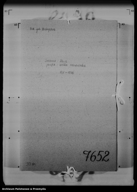 Obraz 4 z jednostki "[Kopie ksiąg metrykalnych parafii Wólka Mazowiecka (dekanat Rawa Ruska)]"
