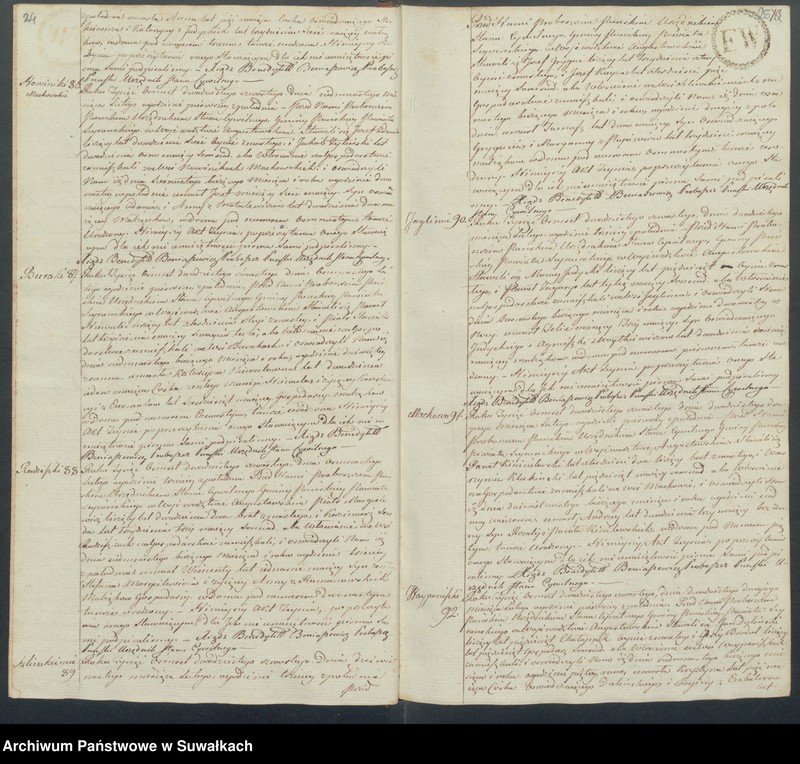 image.from.unit.number "Akta zeszłych gminy puńskiey od dnia 1 stycznia do ostatniego grudnia 1824 roku"