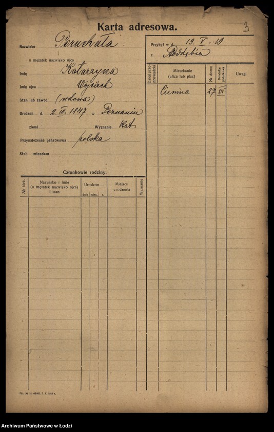 Obraz 5 z jednostki "[Spis ludności Łodzi] Porto-Potocki"