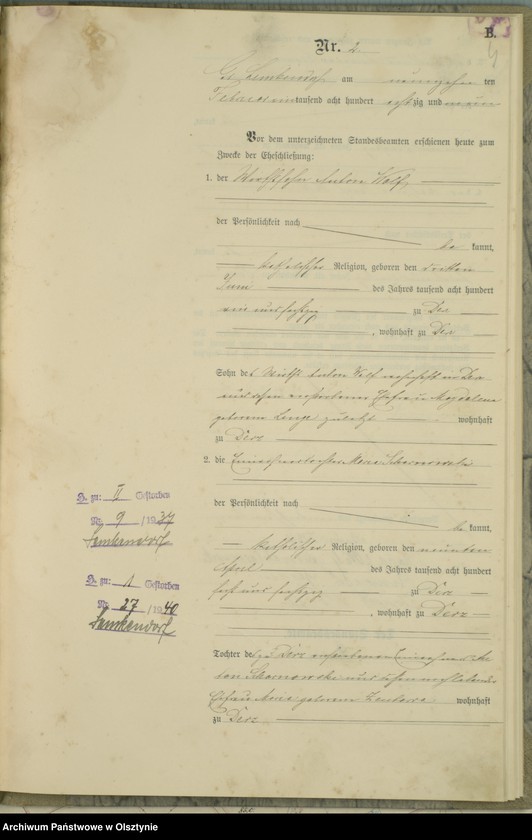 image.from.unit.number "Heiraths-Haupt-Register Nr 1 - 18"