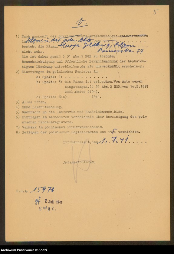 Obraz 7 z jednostki "Marja Goldberg – sprzedaż mięsa"