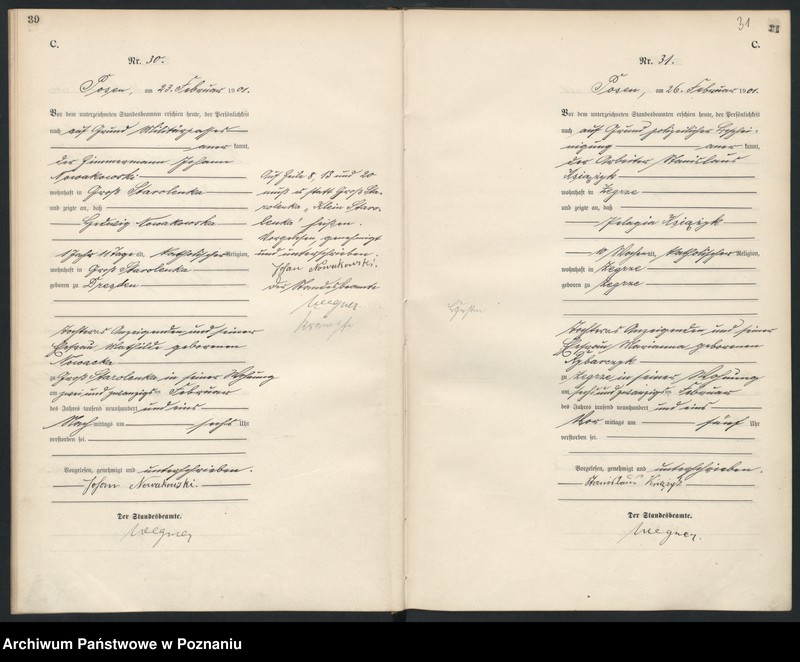 Obraz 18 z jednostki "Księga miejscowa zgonów"