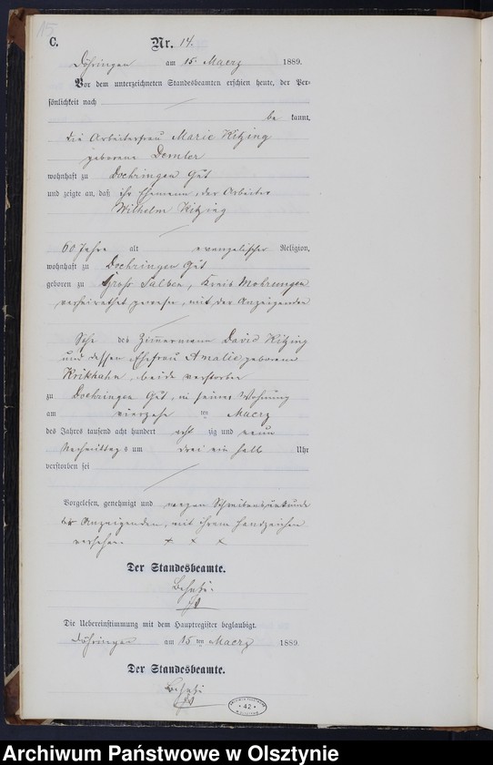 image.from.unit.number "Sterbe-Neben-Register Nr 1 - 49"